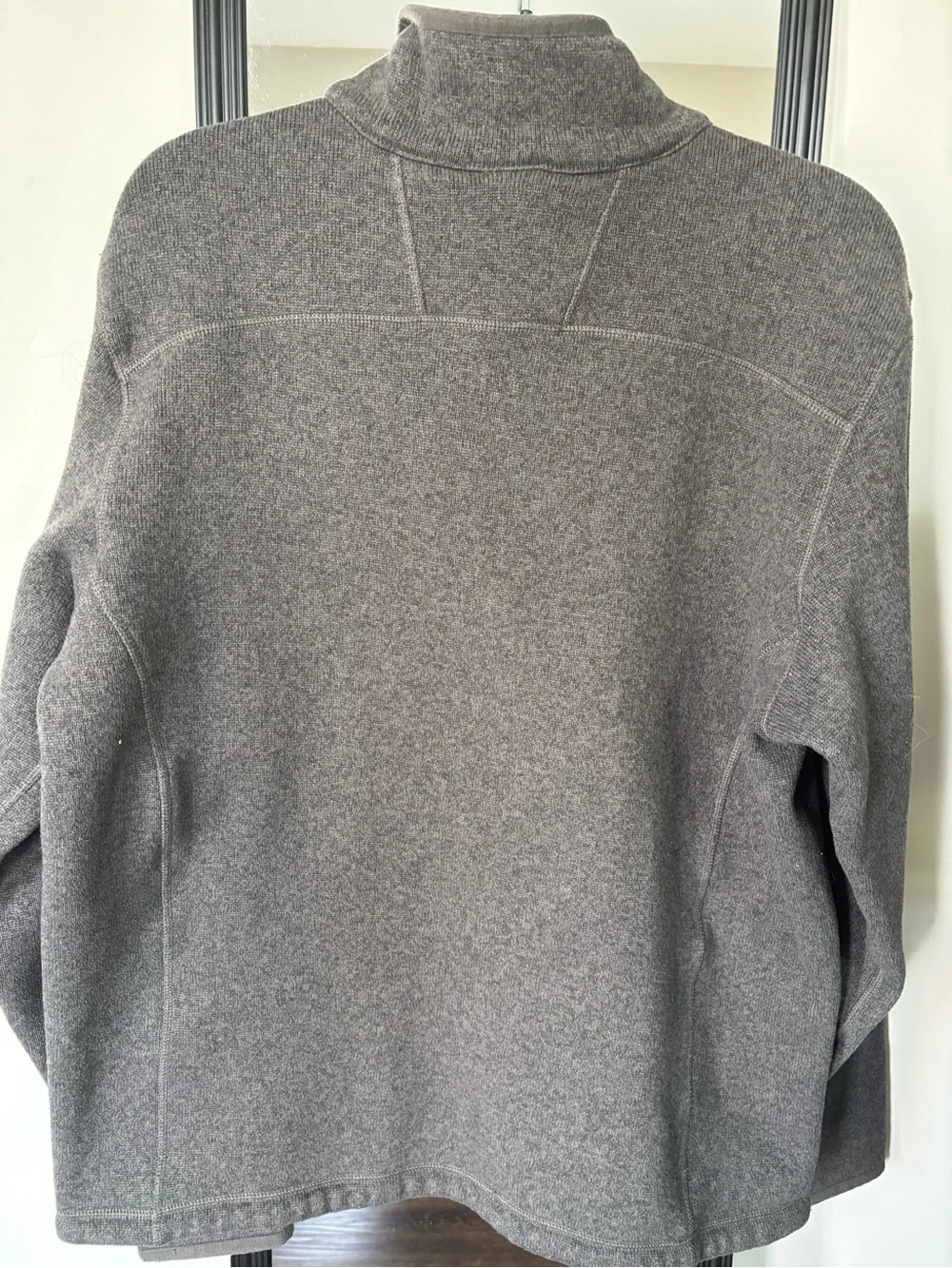 The North Face Men's Dark Gray Half-Zip Fleece Pullover